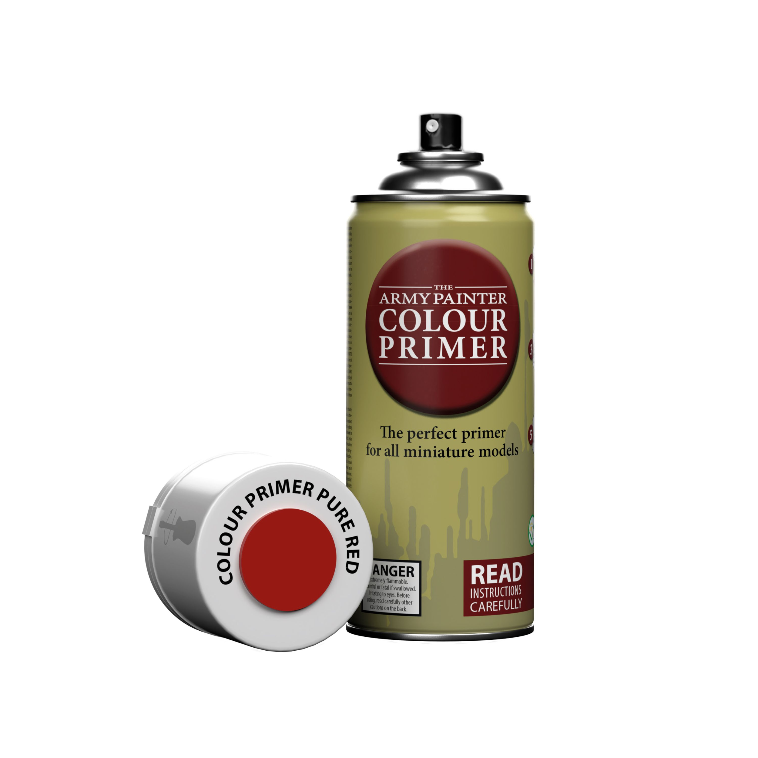 Pure Red Colour Primer Spray